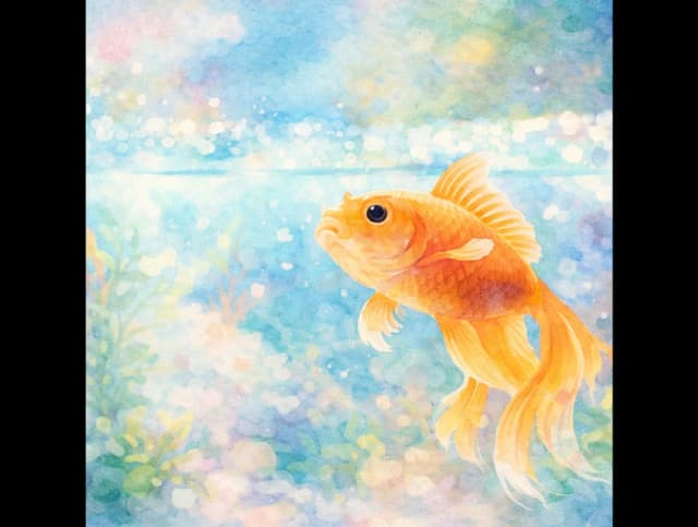 Goldfish · Watercolor