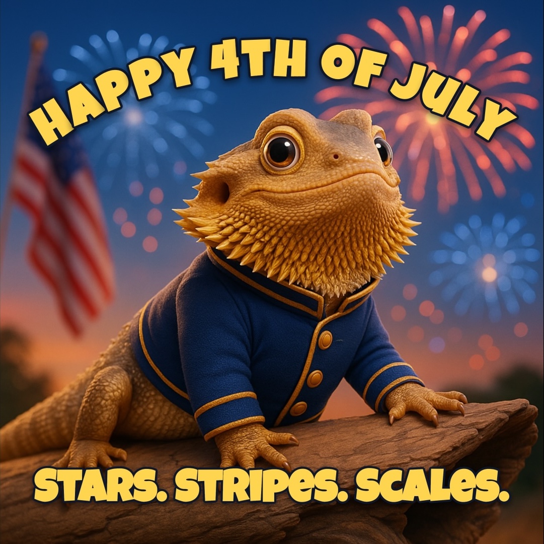 Cartoon with holiday text overlay